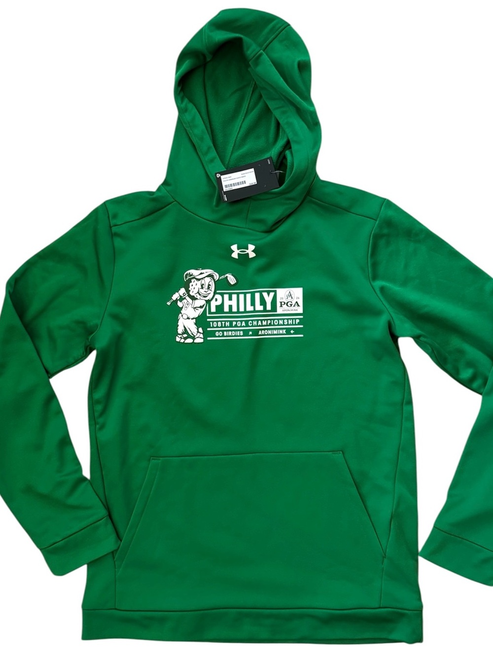 Under Armour Youth Armour Fleece PGA Championship Philly Hoodie Youth Large NWT